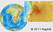 Physical Location Map of Chitembo