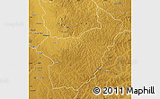 Physical Map of Cuemba