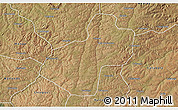 Satellite 3D Map of Cunhinga