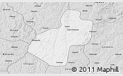 Silver Style 3D Map of Cunhinga
