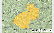 Savanna Style Map of Cunhinga