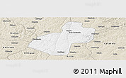 Classic Style Panoramic Map of Cunhinga