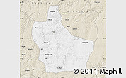 Classic Style Map of Kuito