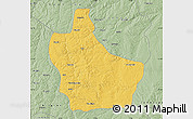 Savanna Style Map of Kuito
