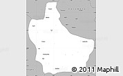 Gray Simple Map of Kuito