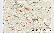Shaded Relief Map of Belize