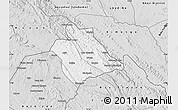 Silver Style Map of Belize