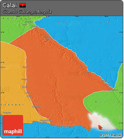 Political Map of Calai