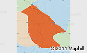 Political Map of Calai, lighten