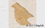 Satellite Map of Calai, lighten