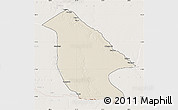 Shaded Relief Map of Calai, lighten