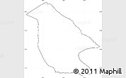 Blank Simple Map of Calai, cropped outside, no labels