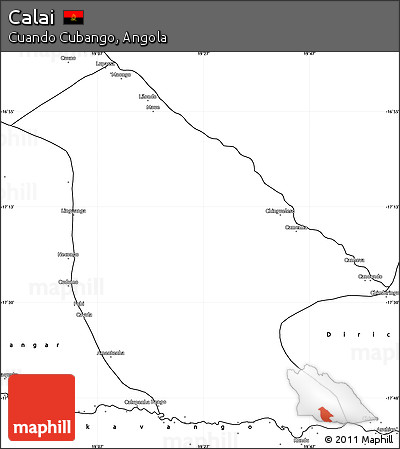 Blank Simple Map of Calai