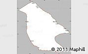 Gray Simple Map of Calai, cropped outside