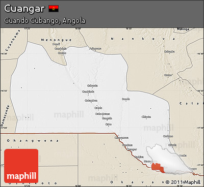 Classic Style Map of Cuangar