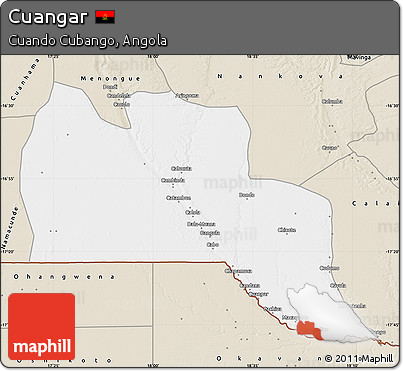 Classic Style Map of Cuangar