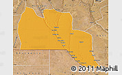 Political Map of Cuangar, satellite outside