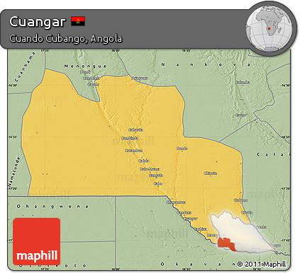 Savanna Style Map of Cuangar