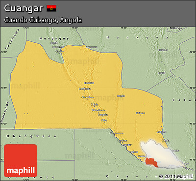 Savanna Style Map of Cuangar