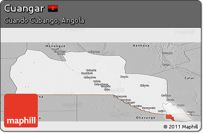 Gray Panoramic Map of Cuangar