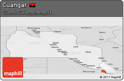 Silver Style Panoramic Map of Cuangar