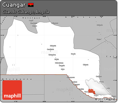 Gray Simple Map of Cuangar
