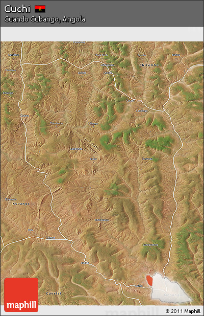 Satellite 3D Map of Cuchi