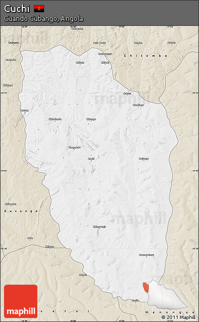 Classic Style Map of Cuchi