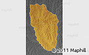 Physical Map of Cuchi, darken, desaturated