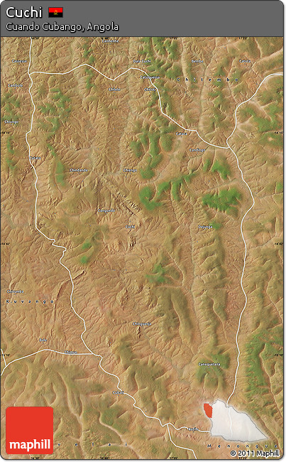 Satellite Map of Cuchi