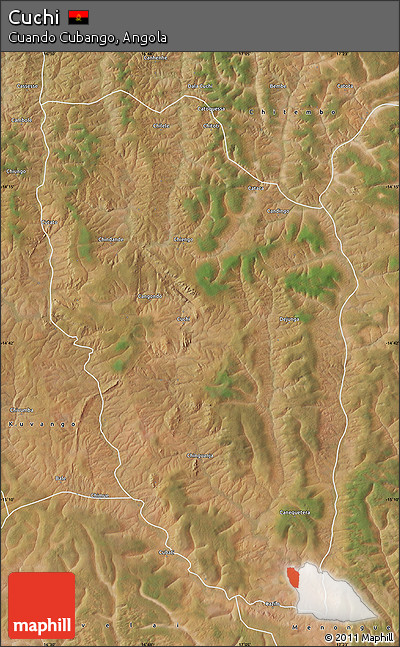 Satellite Map of Cuchi