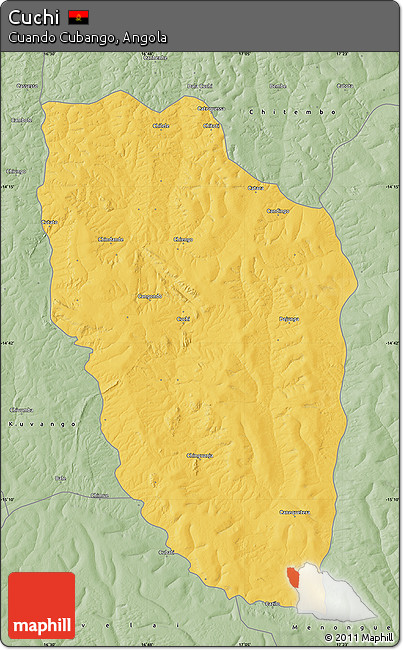 Savanna Style Map of Cuchi