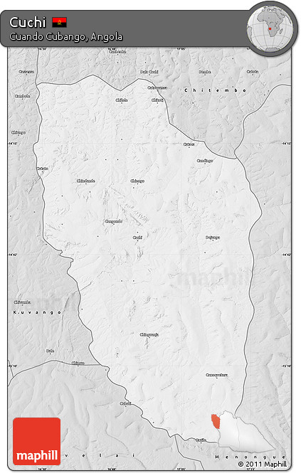 Silver Style Map of Cuchi