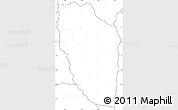 Blank Simple Map of Cuchi, no labels