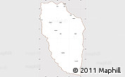 Classic Style Simple Map of Cuchi, cropped outside