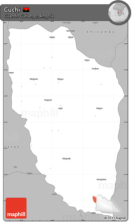 Gray Simple Map of Cuchi