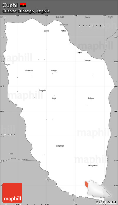 Gray Simple Map of Cuchi