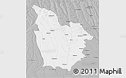 Gray 3D Map of Cuito Cuanavale