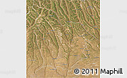 Satellite 3D Map of Cuito Cuanavale