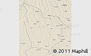 Shaded Relief 3D Map of Cuito Cuanavale