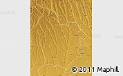 Physical Map of Cuito Cuanavale