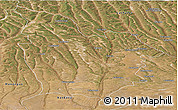 Satellite Panoramic Map of Cuito Cuanavale