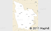 Classic Style Simple Map of Cuito Cuanavale