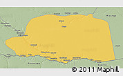 Savanna Style 3D Map of Dirico