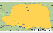 Savanna Style Simple Map of Dirico