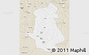 Classic Style Panoramic Map of Menongue