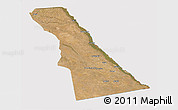 Satellite 3D Map of Rivungo, cropped outside