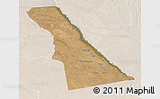 Satellite 3D Map of Rivungo, lighten