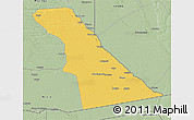 Savanna Style 3D Map of Rivungo