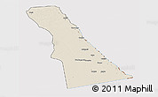 Shaded Relief 3D Map of Rivungo, cropped outside